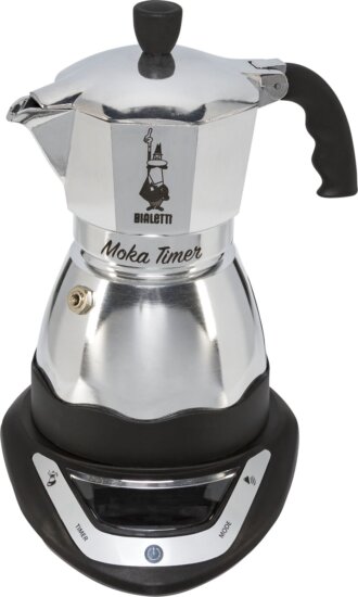 Bialetti Moka Timer 6092 elektromos kotyogós kávéfőző, 3 személyes Bialetti Moka Timer 6092 elektromos kotyogós kávéfőző, 3 személyes