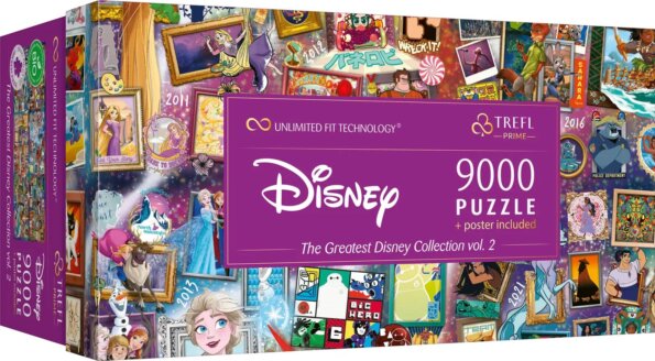 Trefl, A Legnagyobb Disney Gyűjtemény, 9000 darabos