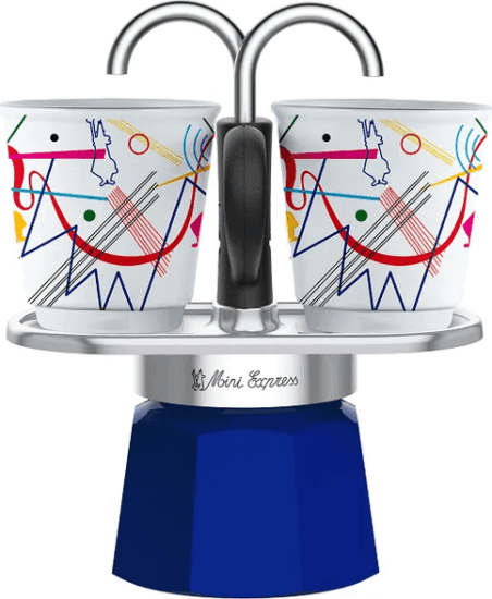 Bialetti Mini Express Kandinsky 1407 kotyogós kávéfőző, 2 személyes Bialetti Mini Express Kandinsky 1407 kotyogós kávéfőző, 2 személyes