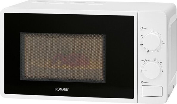 Bomann MW 6014 CB mikrohullámú sütő, 700W, fehér