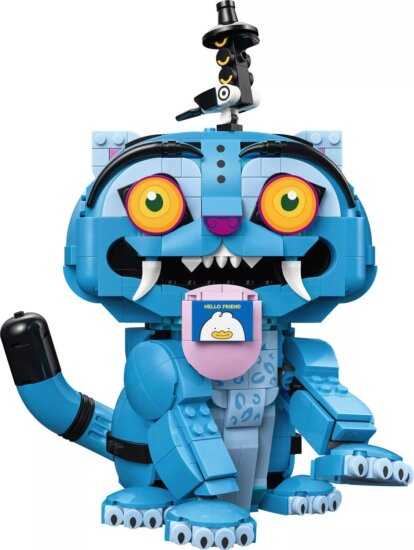 LEGO® KPop Demon Hunters™, Derpy tigris és Sussie madár LEGO® KPop Demon Hunters™, Derpy tigris és Sussie madár