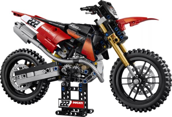 LEGO® Technic™, Ducati Desmo450 MX Factory motorkerékpár LEGO® Technic™, Ducati Desmo450 MX Factory motorkerékpár