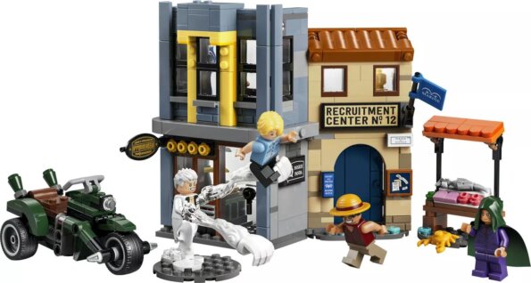 LEGO® One Piece, Leszámolás Smoker kapitánnyal LEGO® One Piece, Leszámolás Smoker kapitánnyal