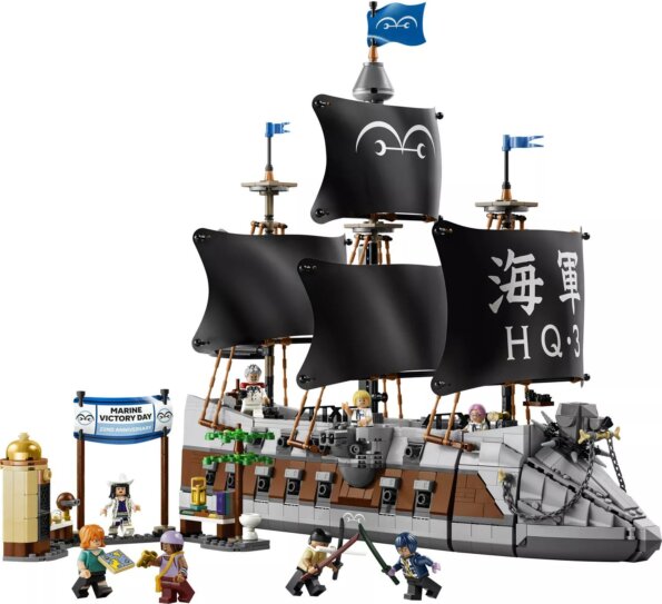 LEGO® One Piece, Garp tengeri csatahajója