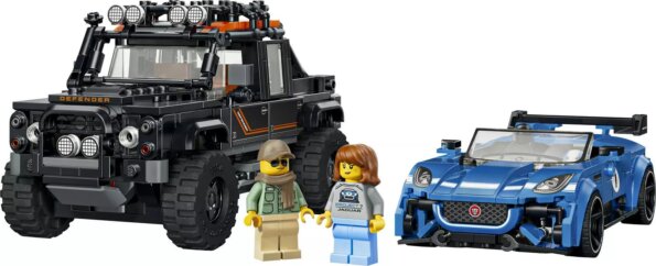 LEGO® Speed Champions, Jaguar Project 7 és Land Rover Defender