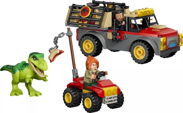 LEGO® Jurassic World™, Fiatal T-Rexet szállító teherautó