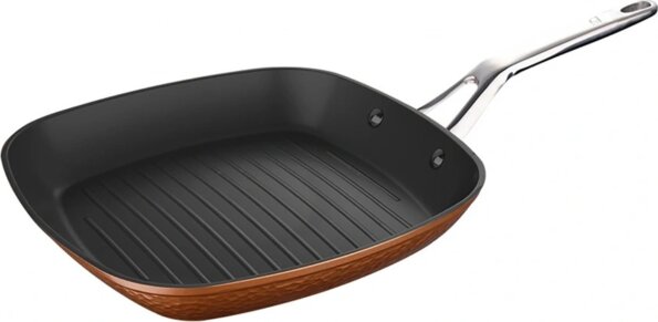 Bergner Origen BG-34525-BK-KF grillserpenyő, 28cm Bergner Origen BG-34525-BK-KF grillserpenyő, 28cm