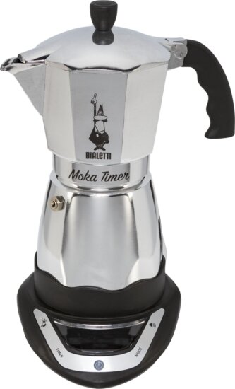 Bialetti Moka Timer 6093/NP elektromos kotyogós kávéfőző, 6 személyes Bialetti Moka Timer 6093/NP elektromos kotyogós kávéfőző, 6 személyes