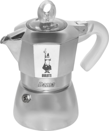 Bialetti Dama Pure Ice 2273 kotyogós kávéfőző, 3 személyes Bialetti Dama Pure Ice 2273 kotyogós kávéfőző, 3 személyes