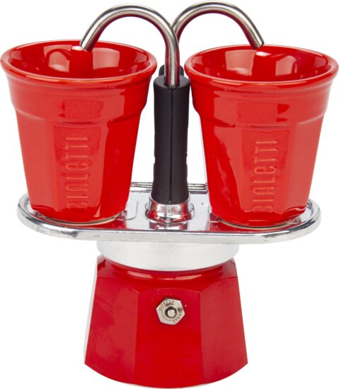 Bialetti Mini Express Set 7303/MR kotyogós kávéfőző, 2 személyes Bialetti Mini Express Set 7303/MR kotyogós kávéfőző, 2 személyes