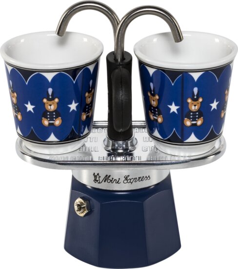 Bialetti Mini Express Joyful Memories 5349 kotyogós kávéfőző, 2 személyes Bialetti Mini Express Joyful Memories 5349 kotyogós kávéfőző, 2 személyes