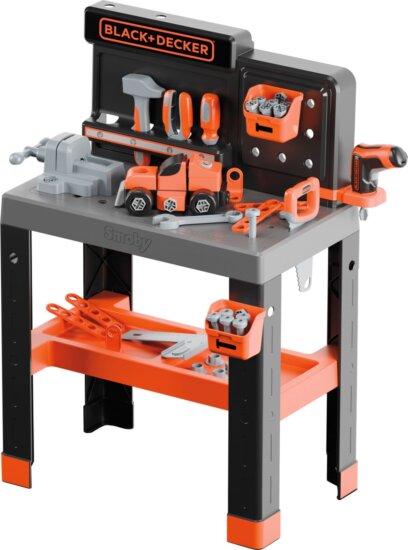 Smoby, Black & Decker Pro játék munkapad (2025)