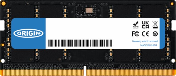 Origin Storage 8GB / 5600MHz (DDR5, 1×8GB, SODIMM, Non-ECC)
