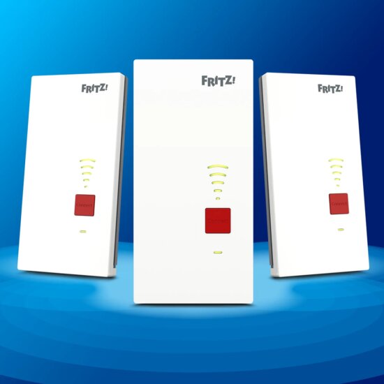Fritz! 2700 WiFi jelerősítő 3er-Set (WiFi 7, 6,5 Gbit/s)