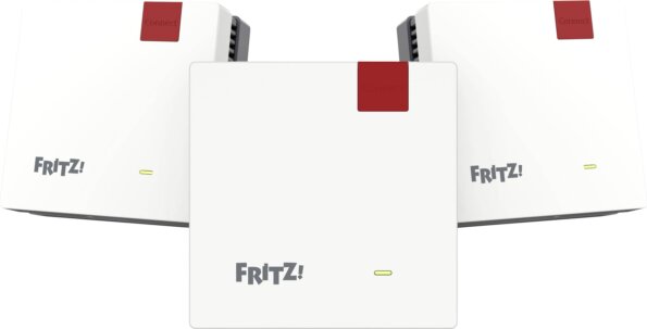 Fritz! 1600 WiFi jelerősítő 3-Pack (AX3000, Wi-Fi 6) Fritz! 1600 WiFi jelerősítő 3-Pack (AX3000, Wi-Fi 6)