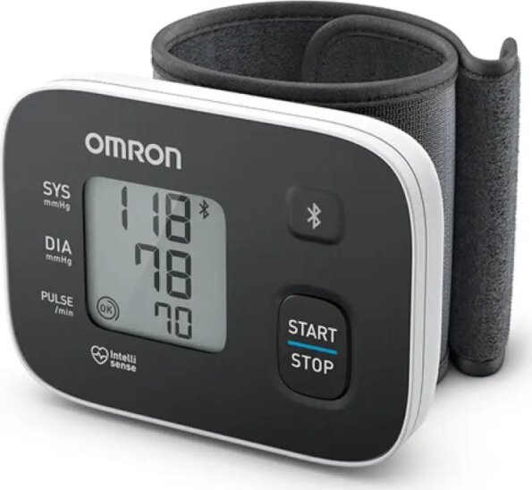 Omron RS3 Intelli IT Intellisense csuklós okos vérnyomásmérő