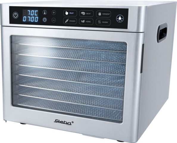 Steba Steel Deluxe ED 80 aszaló, 1000W