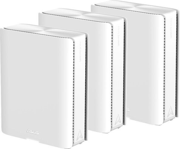 Asus ZenWiFi BQ16 (Wi-Fi 7, BE30000, négysávos, AiMesh, Mesh, 3-Pack, fehér) Asus ZenWiFi BQ16 (Wi-Fi 7, BE30000, négysávos, AiMesh, Mesh, 3-Pack, fehér)