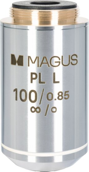 MAGUS 100PLL 100х/0,85 Plan H SzM 0,40mm objektív MAGUS 100PLL 100х/0,85 Plan H SzM 0,40mm objektív