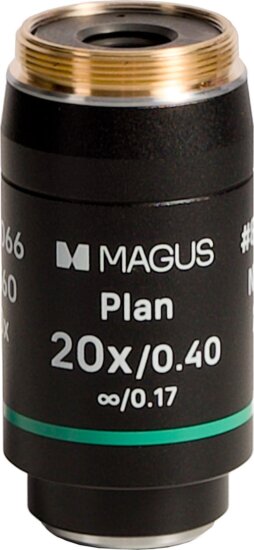 MAGUS 20PL60 20х/0,40 ∞/ 0,17 H 60mm objektív MAGUS 20PL60 20х/0,40 ∞/ 0,17 H 60mm objektív