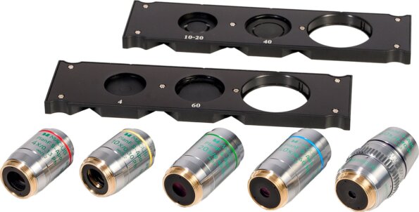 MAGUS SPH360 fáziskontraszt eszköz, Plan S-Apo Ph 4х/10х/20х/40х/60х H60 mm-es objektívekből álló készlettel MAGUS SPH360 fáziskontraszt eszköz, Plan S-Apo Ph 4х/10х/20х/40х/60х H60 mm-es objektívekből álló készlettel