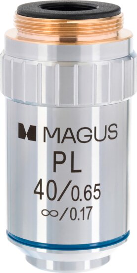 MAGUS MP40 40x/0,65 ∞/0,17 végtelen sík objektív