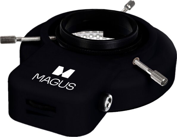 MAGUS LED 144A gyűrűs lámpa menetes adapterrel