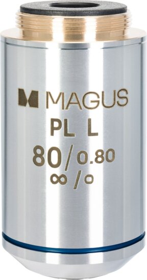 MAGUS 80PLL 80х/0,80 Plan H SzM 1,25mm objektív MAGUS 80PLL 80х/0,80 Plan H SzM 1,25mm objektív