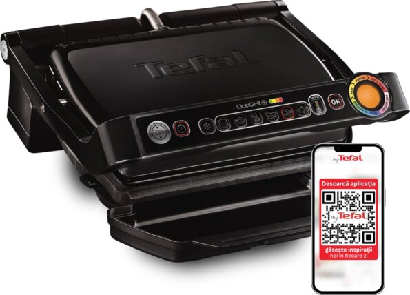 Tefal OptiGrill+ GC712834 kontakt grillsütő, 2000W Tefal OptiGrill+ GC712834 kontakt grillsütő, 2000W