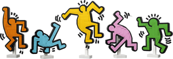 LEGO® Art, Keith Haring, Táncoló figurák