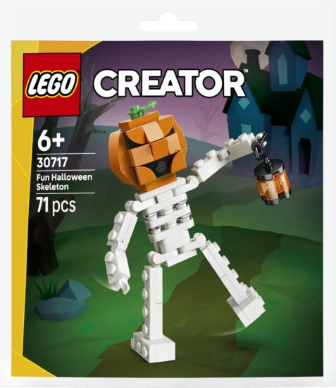 LEGO® Creator, Vidám halloweeni csontváz LEGO® Creator, Vidám halloweeni csontváz