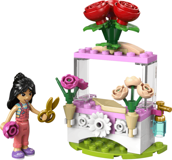 LEGO® Friends, Virágos stand rózsákkal