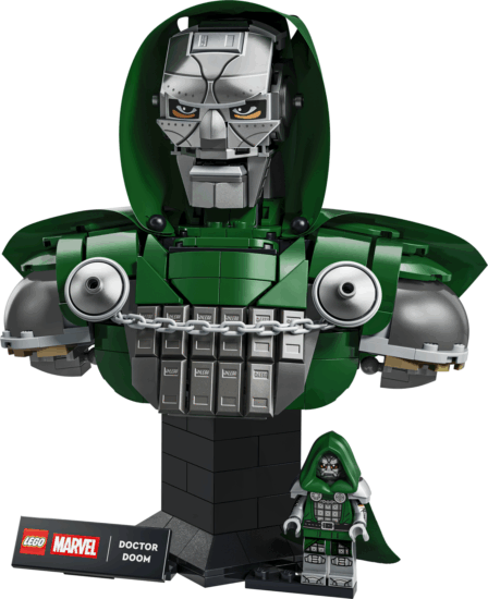 LEGO® Marvel, Doctor Doom mellszobor