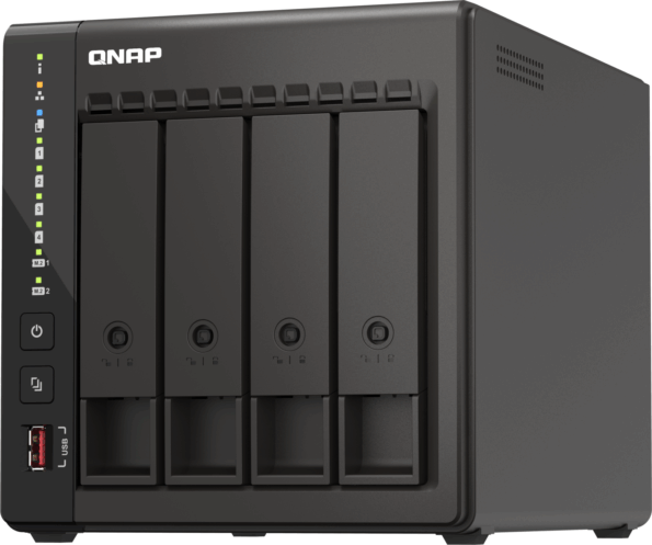QNAP TS-453E-8G 4 lemezes NAS