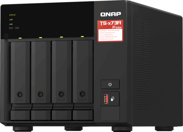 QNAP TS-473A-SW5T 4 lemezes NAS