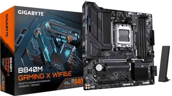 Gigabyte B840M Gaming X WIFI6E alaplap Gigabyte B840M Gaming X WIFI6E alaplap
