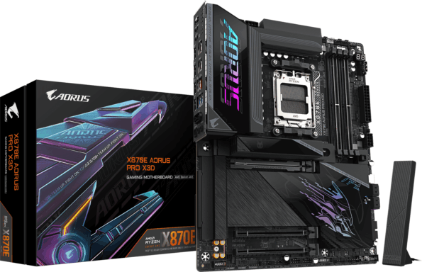 Gigabyte X870E Aorus Pro X3D alaplap