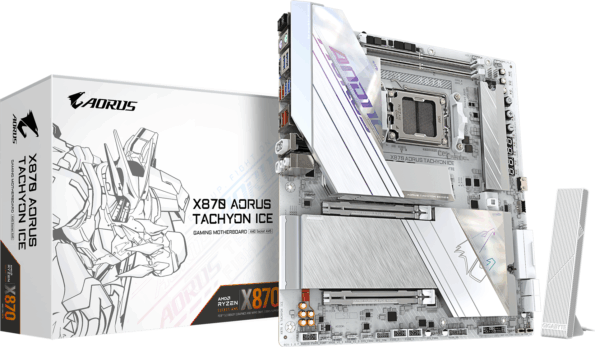 Gigabyte X870 Aorus Tachyon Ice alaplap