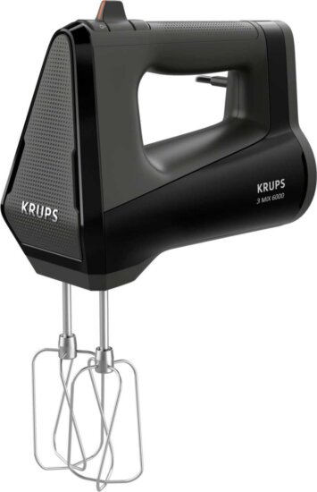 Krups 3Mix 6000 kézi mixer, 600W, fekete