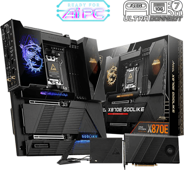 MSI MEG X870E GODLIKE alaplap MSI MEG X870E GODLIKE alaplap