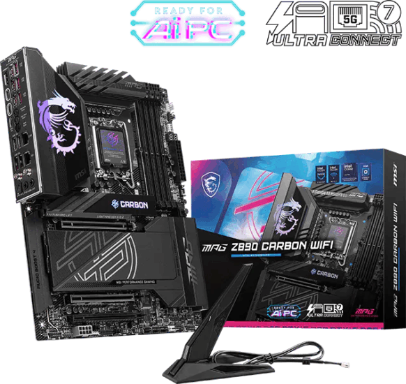 MSI MPG Z890 Carbon WIFI alaplap