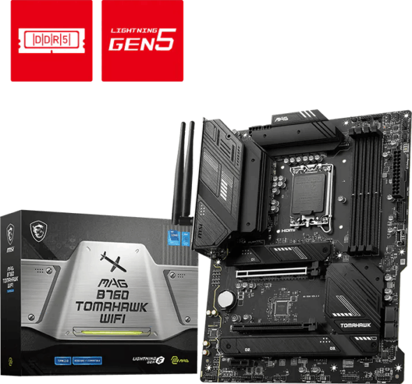 MSI MAG B760 Tomahawk WIFI alaplap