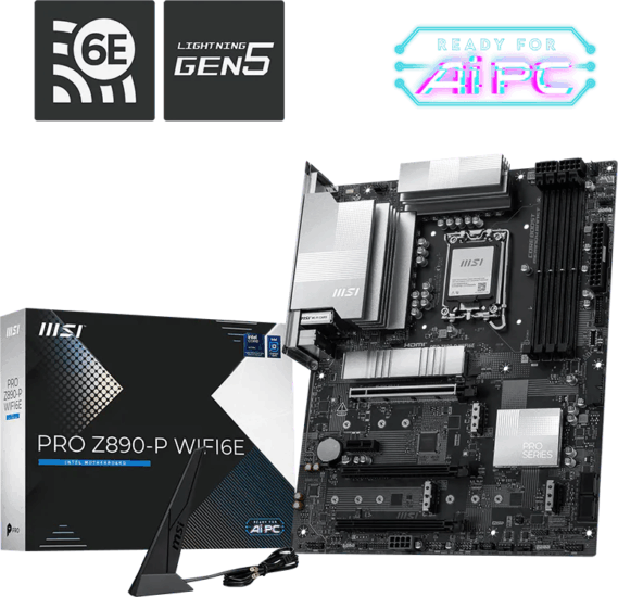 MSI PRO Z890-P WIFI6E alaplap