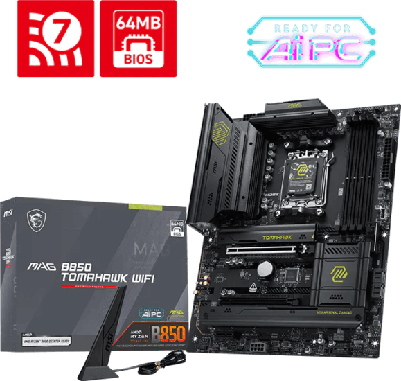 MSI MAG B850 Tomahawk WIFI alaplap
