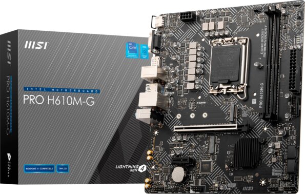 MSI PRO H610M-G alaplap MSI PRO H610M-G alaplap