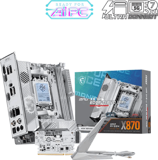 MSI MPG X870I Edge Ti EVO WIFI alaplap
