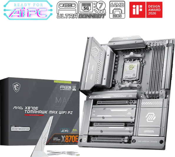 MSI MAG X870E Tomahawk Max WIFI PZ alaplap MSI MAG X870E Tomahawk Max WIFI PZ alaplap