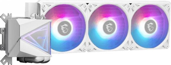 MSI MAG CoreLiquid I360 fehér processzor vízhűtés MSI MAG CoreLiquid I360 fehér processzor vízhűtés