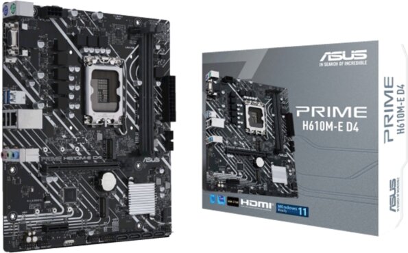 Asus Prime H610M-E D4-CSM alaplap