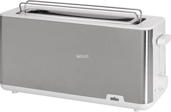 Braun PurShine HT 1610 WH kenyérpirító, 2 hosszúszeletes